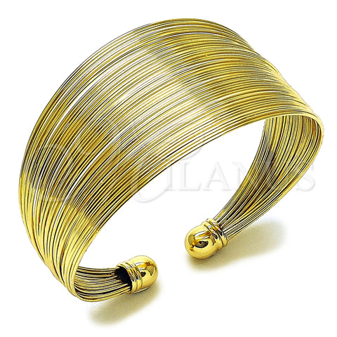 Oro Laminado Individual Bangle, Gold Filled Style Polished, Golden Finish, 07.163.0010