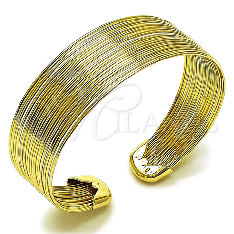 Oro Laminado Individual Bangle, Gold Filled Style Polished, Golden Finish, 07.163.0012