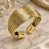 Oro Laminado Elegant Ring, Gold Filled Style Polished, Golden Finish, 01.163.0014 (One size fits all)