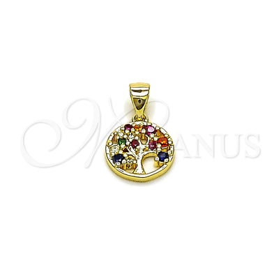 Gold-Filled Tree Pendant 05.156.0218 — main product image — SKU 163595 | Dije de Oro Laminado 05.156.0218 — imagen principal del producto — SKU 163595