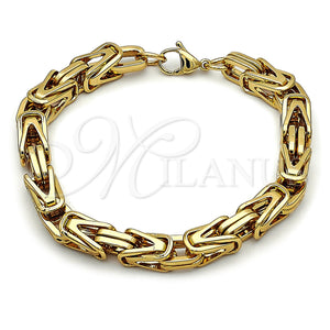 Stainless Steel Bracelet — Fancy Bracelet Polished 03. Thickness 9 Inches Length — main product view — SKU 163601 | Acero Inoxidable brazalete — elegante Bracelet pulido 03. Thickness 9 Inches Length — SKU 163601