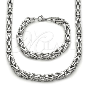 Stainless Steel Bracelet — Necklace and Bracelet Polished 06. — main product view — SKU 163603 | Acero Inoxidable brazalete — Necklace and Bracelet pulido 06. — SKU 163603
