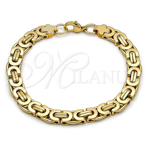 Stainless Steel Bracelet — Fancy Bracelet Polished 03. 09 MM Thickness 9 — main product view — SKU 163607 | Acero Inoxidable brazalete — elegante Bracelet pulido 03. 09 MM Thickness 9 — SKU 163607