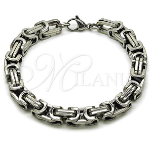 Stainless Steel Bracelet — Fancy Bracelet Polished 03. Thickness 9 Inches Length — main product view — SKU 163653 | Acero Inoxidable brazalete — elegante Bracelet pulido 03. Thickness 9 Inches Length — SKU 163653