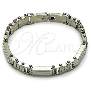 Stainless Steel Bracelet — Solid Bracelet Polished 03. 12 MM Thickness 9 — main product view — SKU 163657 | Acero Inoxidable brazalete — sólido Bracelet pulido 03. 12 MM Thickness 9 — SKU 163657