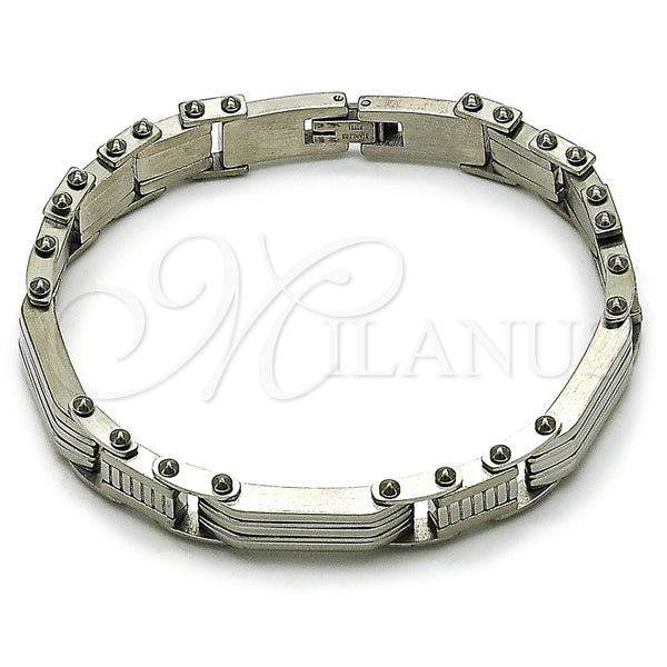 Stainless Steel Bracelet — Solid Bracelet Polished 03. 12 MM Thickness 9 — main product view — SKU 163657 | Acero Inoxidable brazalete — sólido Bracelet pulido 03. 12 MM Thickness 9 — SKU 163657