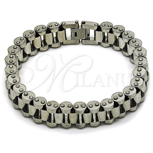 Stainless Steel Bracelet — Fancy Bracelet Polished 03. 14 MM Thickness 9 — main product view — SKU 163661 | Acero Inoxidable brazalete — elegante Bracelet pulido 03. 14 MM Thickness 9 — SKU 163661