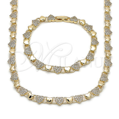 Gold Filled Gold-Filled Heart Jewelry Set 06.266.0006.18 for wholesale, main product view