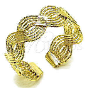 Gold Filled Jewelry — Individual Bangle Twist Design Diamond Cutting 07. 23 — main product view — SKU 163711 | Oro Laminado joyería — Individual Bangle Twist diseño Diamond Cutting 07. 23 — SKU 163711