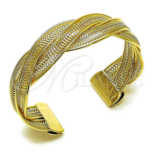 Gold Filled Jewelry — Individual Bangle Twist Design Polished 07. 20 MM — main product view — SKU 163712 | Oro Laminado joyería — Individual Bangle Twist diseño pulido 07. 20 MM — SKU 163712