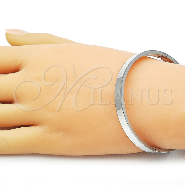 Stainless Steel Jewelry — Individual Bangle Polished 07. Thickness Size 4 2.25 — alternate product view — SKU 163734 | Acero Inoxidable joyería — Individual Bangle pulido 07. Thickness Size 4 2.25 — SKU 163734