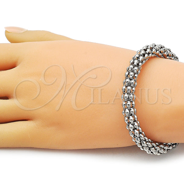 Stainless Steel Jewelry — Individual Bangle Polished 07. Thickness One size fits — alternate product view — SKU 163738 | Acero Inoxidable joyería — Individual Bangle pulido 07. Thickness One size fits — SKU 163738