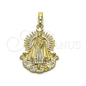 Gold Filled Pendant — Religious Pendant Polished 05. — main product view — SKU 163739 | Oro Laminado dije — Religious Pendant pulido 05. — SKU 163739