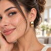 Oro Laminado Huggie Hoop, Gold Filled Style Polished, Golden Finish, 02.195.0307.20