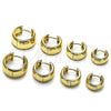 Oro Laminado Huggie Hoop, Gold Filled Style Polished, Golden Finish, 02.195.0307.20