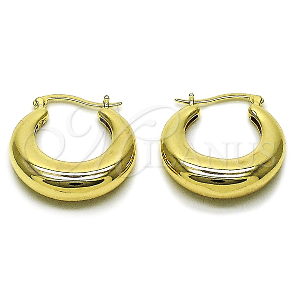 Gold Filled Hoop Earrings — Small Hoop Polished 02. — main product view — SKU 163775 | Oro Laminado aretes de aro — aro pequeño pulido 02. — SKU 163775