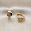Oro Laminado Huggie Hoop, Gold Filled Style Polished, Golden Finish, 02.195.0399.14