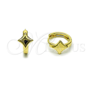 Gold Filled Hoop Earrings — Huggie Hoop Polished 02. — main product view — SKU 163781 | Oro Laminado aretes de aro — Huggie Hoop pulido 02. — SKU 163781