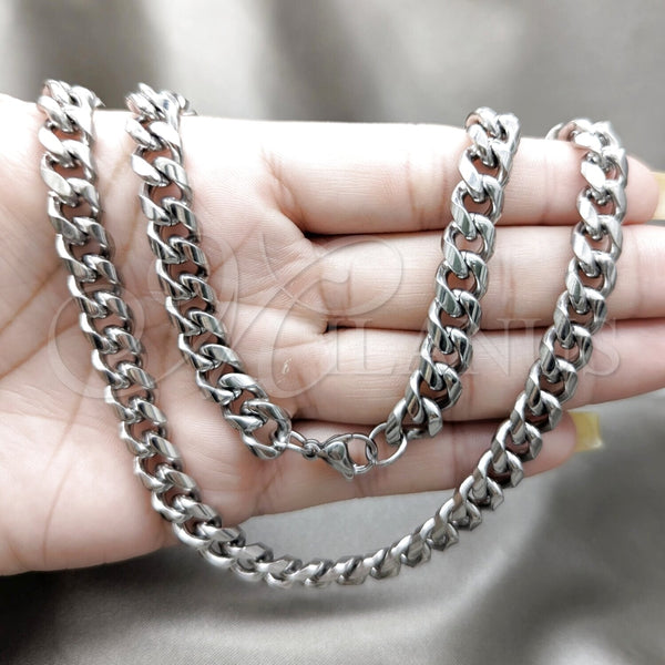 Stainless Steel Necklace — Basic Necklace Polished 04. 05 MM Thickness 22 — alternate product view — SKU 163864 | Acero Inoxidable collar — básico Necklace pulido 04. 05 MM Thickness 22 — SKU 163864
