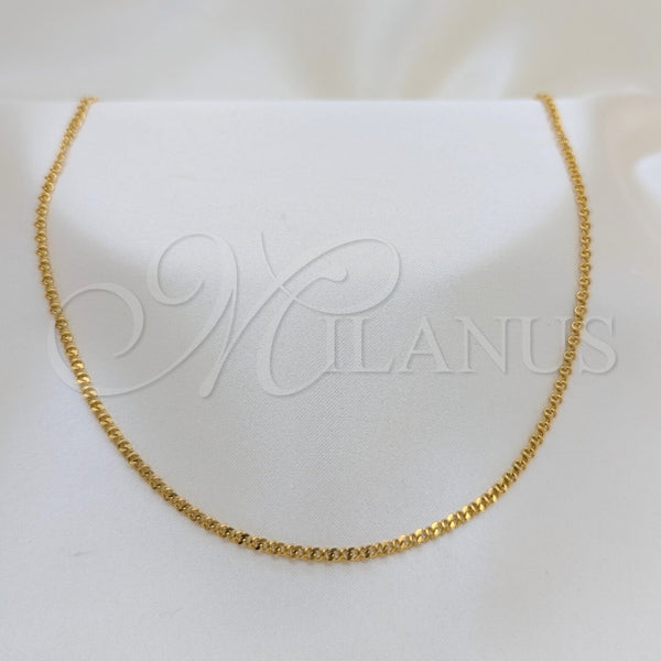 Stainless Steel Necklace — Basic Necklace Polished 04. 01 MM Thickness 18 — main product view — SKU 163873 | Acero Inoxidable collar — básico Necklace pulido 04. 01 MM Thickness 18 — SKU 163873