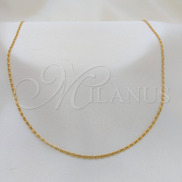 Stainless Steel Necklace — Basic Necklace Polished 04. 01 MM Thickness 18 — main product view — SKU 163874 | Acero Inoxidable collar — básico Necklace pulido 04. 01 MM Thickness 18 — SKU 163874