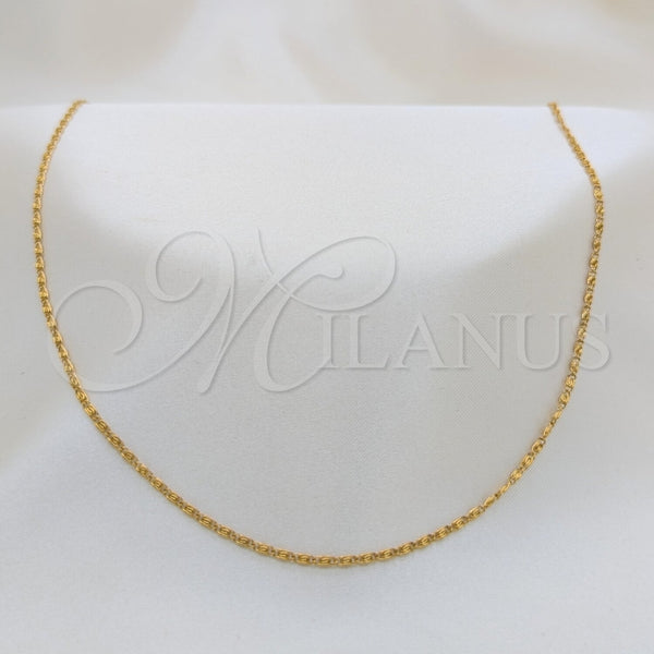 Stainless Steel Necklace — Basic Necklace Polished 04. 01 MM Thickness 18 — main product view — SKU 163875 | Acero Inoxidable collar — básico Necklace pulido 04. 01 MM Thickness 18 — SKU 163875