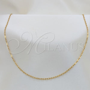 Stainless Steel Necklace — Basic Necklace Polished 04. 01 MM Thickness 18 — main product view — SKU 163877 | Acero Inoxidable collar — básico Necklace pulido 04. 01 MM Thickness 18 — SKU 163877