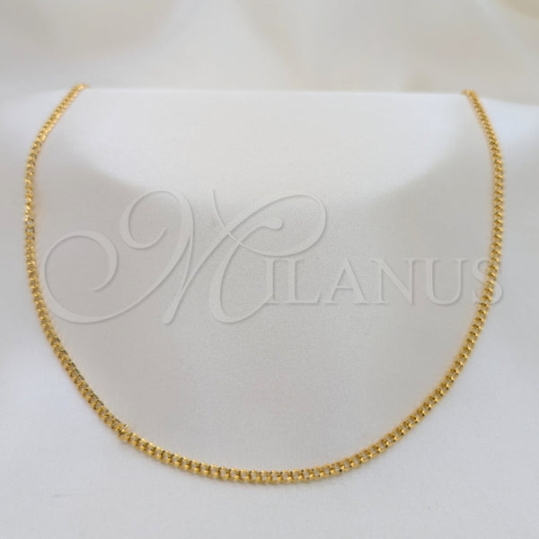 Stainless Steel Necklace — Basic Necklace Polished 04. 01 MM Thickness 18 — main product view — SKU 163884 | Acero Inoxidable collar — básico Necklace pulido 04. 01 MM Thickness 18 — SKU 163884