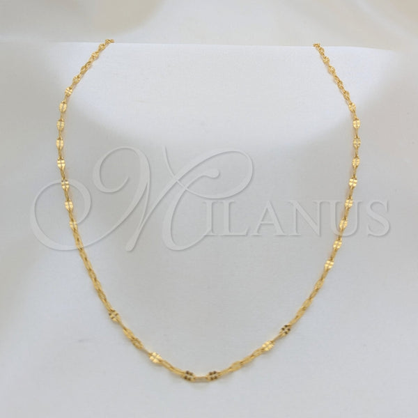 Stainless Steel Necklace — Basic Necklace Polished 04. 01 MM Thickness 18 — main product view — SKU 163890 | Acero Inoxidable collar — básico Necklace pulido 04. 01 MM Thickness 18 — SKU 163890