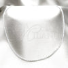 Stainless Steel Basic Necklace, Polished, Rhodium Finish, 04.116.0100.18 (01 MM Thickness, 18 Inches Length)