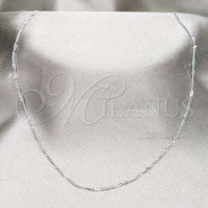 Stainless Steel Necklace — Basic Necklace Polished 04. 01 MM Thickness 18 — main product view — SKU 163894 | Acero Inoxidable collar — básico Necklace pulido 04. 01 MM Thickness 18 — SKU 163894