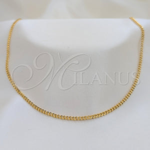 Stainless Steel Necklace — Basic Necklace Polished 04. 01 MM Thickness 18 — main product view — SKU 163898 | Acero Inoxidable collar — básico Necklace pulido 04. 01 MM Thickness 18 — SKU 163898