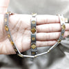 Stainless Steel Necklace and Bracelet, Polished, Two Tone, 06.116.0108