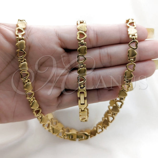 Stainless Steel Bracelet — Necklace and Bracelet Polished 06. — alternate product view — SKU 163924 | Acero Inoxidable brazalete — Necklace and Bracelet pulido 06. — SKU 163924