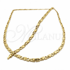 Stainless Steel Bracelet — Necklace and Bracelet Polished 06. — main product view — SKU 163924 | Acero Inoxidable brazalete — Necklace and Bracelet pulido 06. — SKU 163924