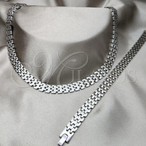 Stainless Steel Bracelet — Necklace and Bracelet Polished 06. — main product view — SKU 163940 | Acero Inoxidable brazalete — Necklace and Bracelet pulido 06. — SKU 163940
