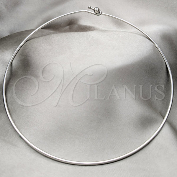 Stainless Steel Necklace — Basic Necklace Polished 04. Thickness 17 Inches Length — main product view — SKU 163972 | Acero Inoxidable collar — básico Necklace pulido 04. Thickness 17 Inches Length — SKU 163972