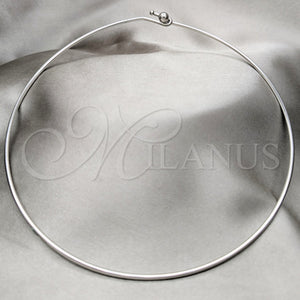 Stainless Steel Necklace — Basic Necklace Polished 04. Thickness 17 Inches Length — main product view — SKU 163972 | Acero Inoxidable collar — básico Necklace pulido 04. Thickness 17 Inches Length — SKU 163972