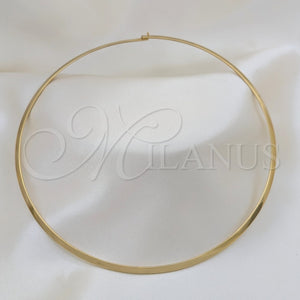 Stainless Steel Necklace — Basic Necklace Twist Design Polished 04. Thickness 17 — main product view — SKU 163989 | Acero Inoxidable collar — básico Necklace Twist diseño pulido 04. Thickness 17 — SKU 163989