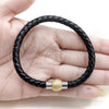 Stainless Steel Fancy Bracelet, Polished, Two Tone, 03.116.0065.08 (01 MM Thickness, 1 Inches Length)