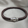 Stainless Steel Fancy Bracelet, Polished, Two Tone, 03.116.0065.2.08 (01 MM Thickness, 1 Inches Length)