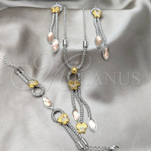 Stainless Steel Ring — Necklace Bracelet and Earring Butterfly Design with Light — main product view — SKU 164005 | Acero Inoxidable anillo — Necklace Bracelet and Earring Butterfly diseño with Light — SKU 164005