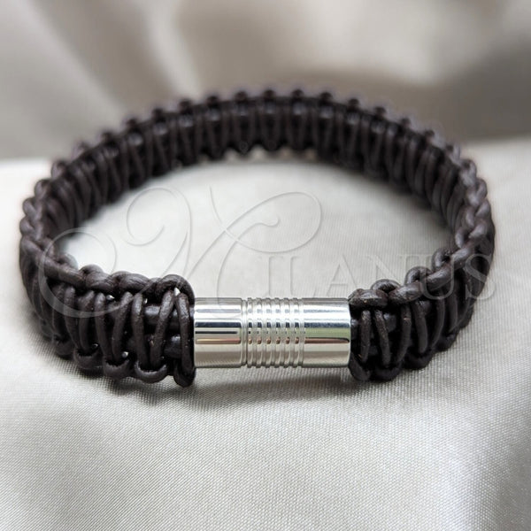 Stainless Steel Bracelet — Fancy Bracelet Polished Two Tone 03. 01 MM — alternate product view — SKU 164006 | Acero Inoxidable brazalete — elegante Bracelet pulido Two Tone 03. 01 MM — SKU 164006