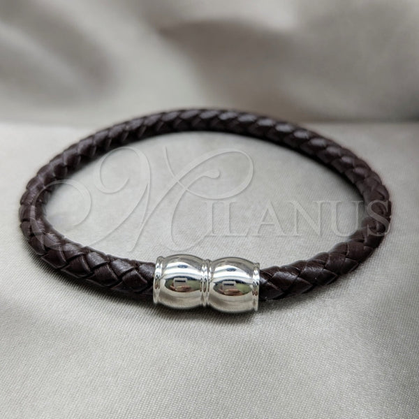 Stainless Steel Bracelet — Fancy Bracelet Polished Two Tone 03. 01 MM — main product view — SKU 164007 | Acero Inoxidable brazalete — elegante Bracelet pulido Two Tone 03. 01 MM — SKU 164007