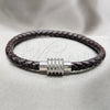 Stainless Steel Fancy Bracelet, Polished, Two Tone, 03.116.0068.08 (01 MM Thickness, 1 Inches Length)