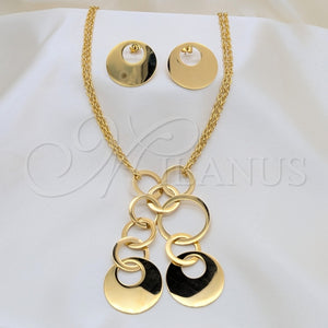 Stainless Steel Ring — Necklace Bracelet and Earring Disco Design Polished 06. — main product view — SKU 164021 | Acero Inoxidable anillo — Necklace Bracelet and Earring Disco diseño pulido 06. — SKU 164021