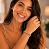 Stainless Steel Fancy Bracelet, Polished, Two Tone, 03.116.0073.07 (01 MM Thickness, 7 Inches Length)