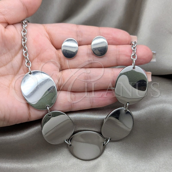 Stainless Steel Ring — Necklace Bracelet and Earring Polished 06. — alternate product view — SKU 164030 | Acero Inoxidable anillo — Necklace Bracelet and Earring pulido 06. — SKU 164030