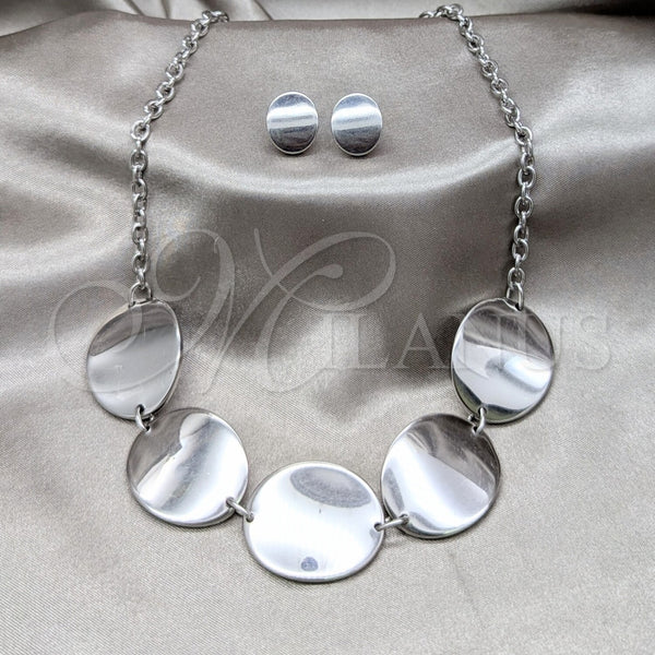 Stainless Steel Ring — Necklace Bracelet and Earring Polished 06. — main product view — SKU 164030 | Acero Inoxidable anillo — Necklace Bracelet and Earring pulido 06. — SKU 164030
