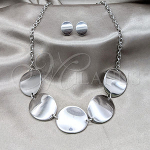 Stainless Steel Ring — Necklace Bracelet and Earring Polished 06. — main product view — SKU 164030 | Acero Inoxidable anillo — Necklace Bracelet and Earring pulido 06. — SKU 164030